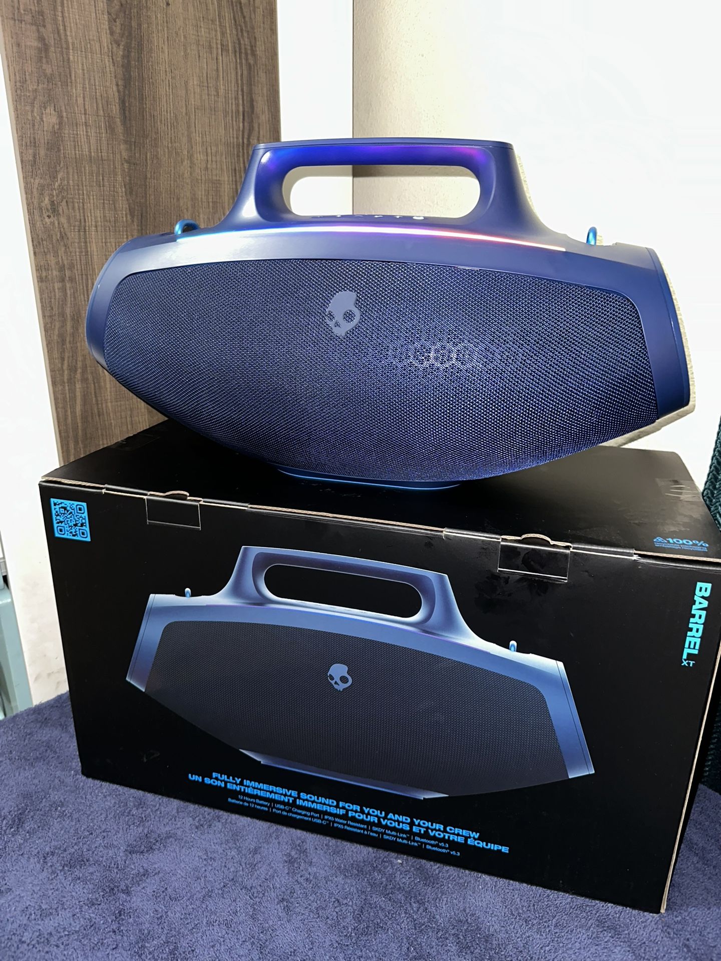 Barrel Wireless Bluetooth® Boombox Speaker Skullcandy