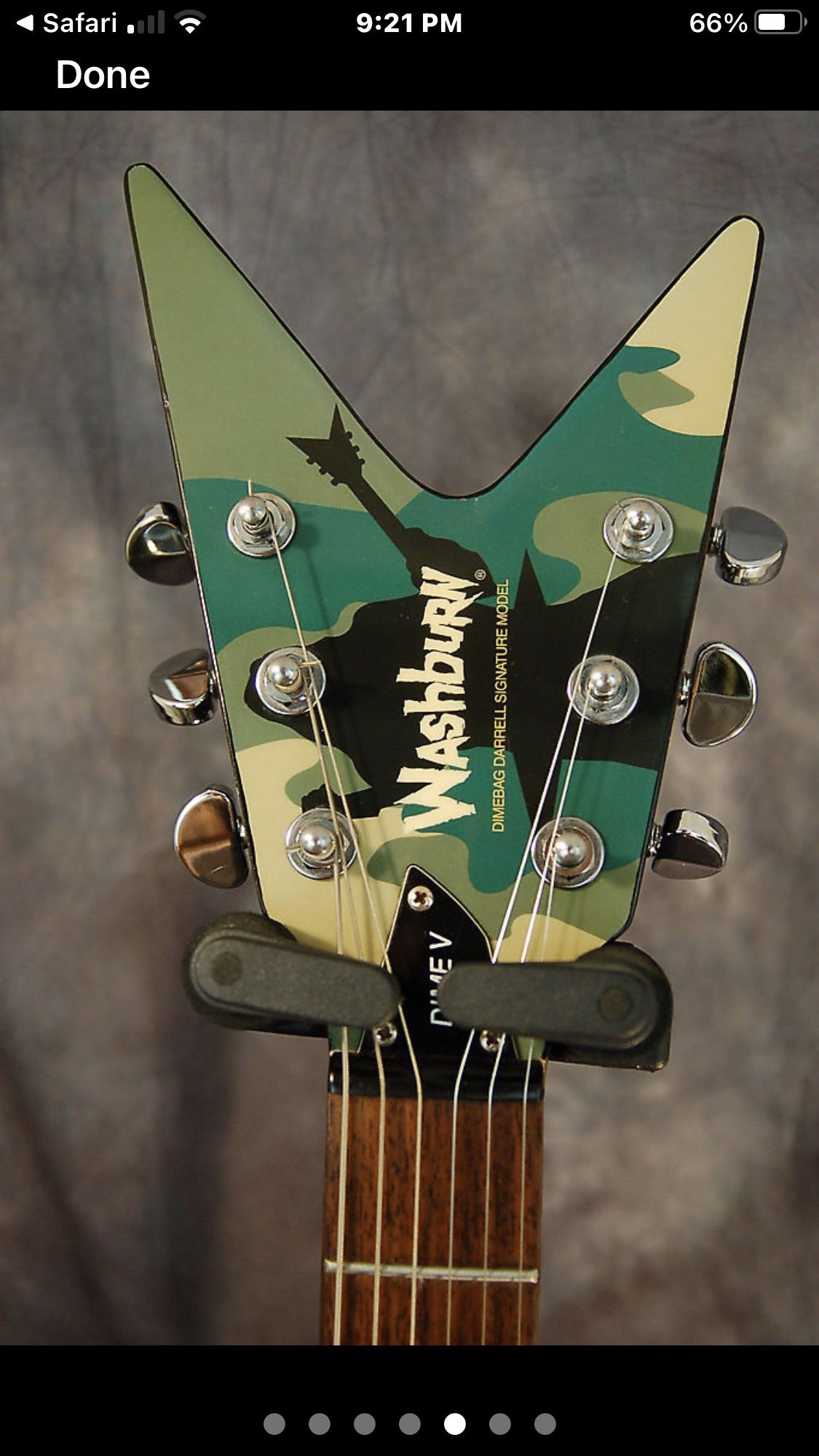 Washburn Dime-V DIMEBAG