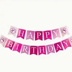 Pet Birthday Banner 