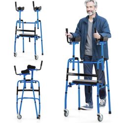 Versatile Rolling Walker All Terrain Stand-Assist Walker 
