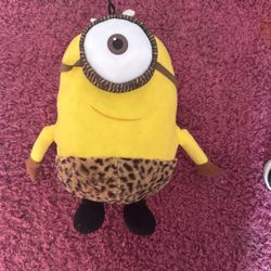 medium size minion stuffed animal