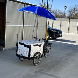 Ice Cream  Bicycle Cart Business  $1800.00