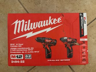 Milwaukee M12 2-Tool Combo Kit