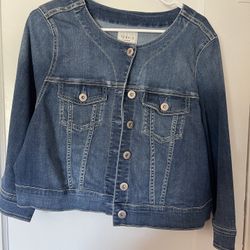 Women’s 2X jean jacket