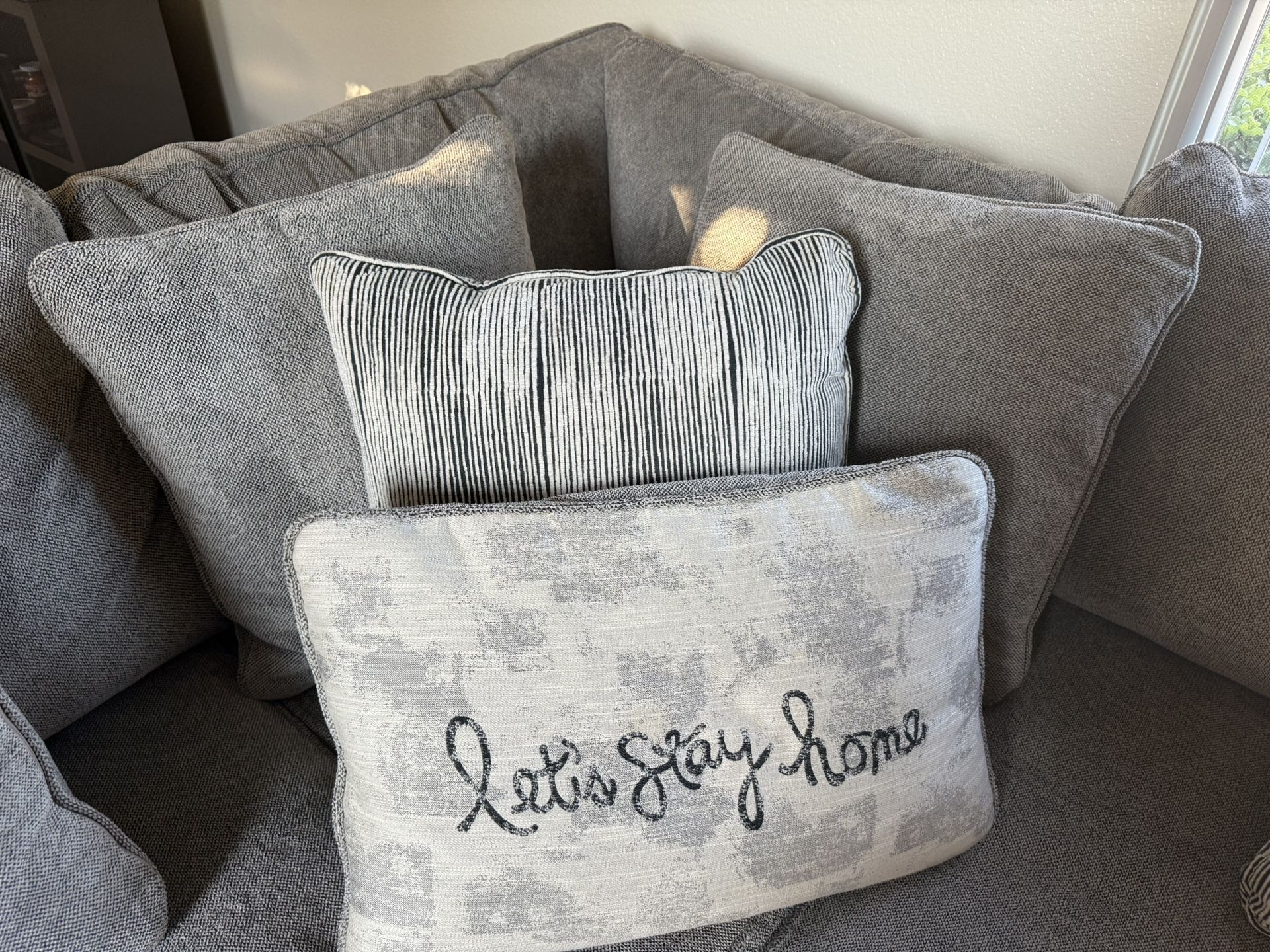 Ashley Regent Park 3 Piece Sectional w/ Oversized Ottoman
