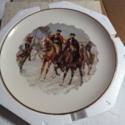 Ridgewood Fine China Museum Collection 11 In. Plate 1776-1976 Revolution Series