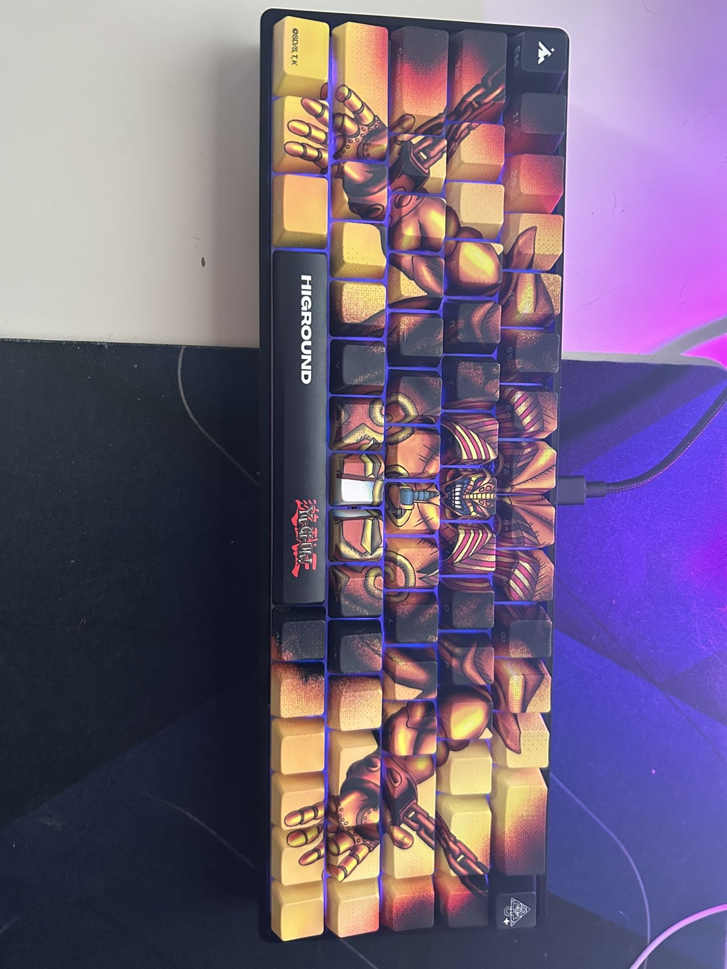 YGO x HG Base 65 Keyboard - Exodia