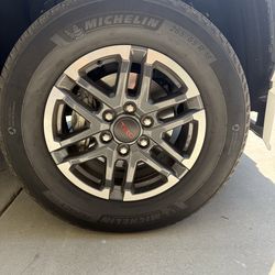 2024 Tacoma OEM wheels and tires