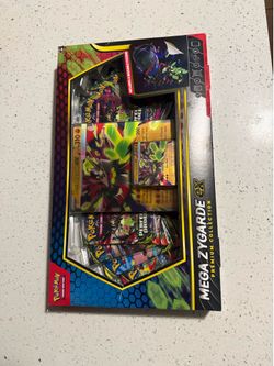 Pokémon Mega Zygarde EX Premium Collection box.