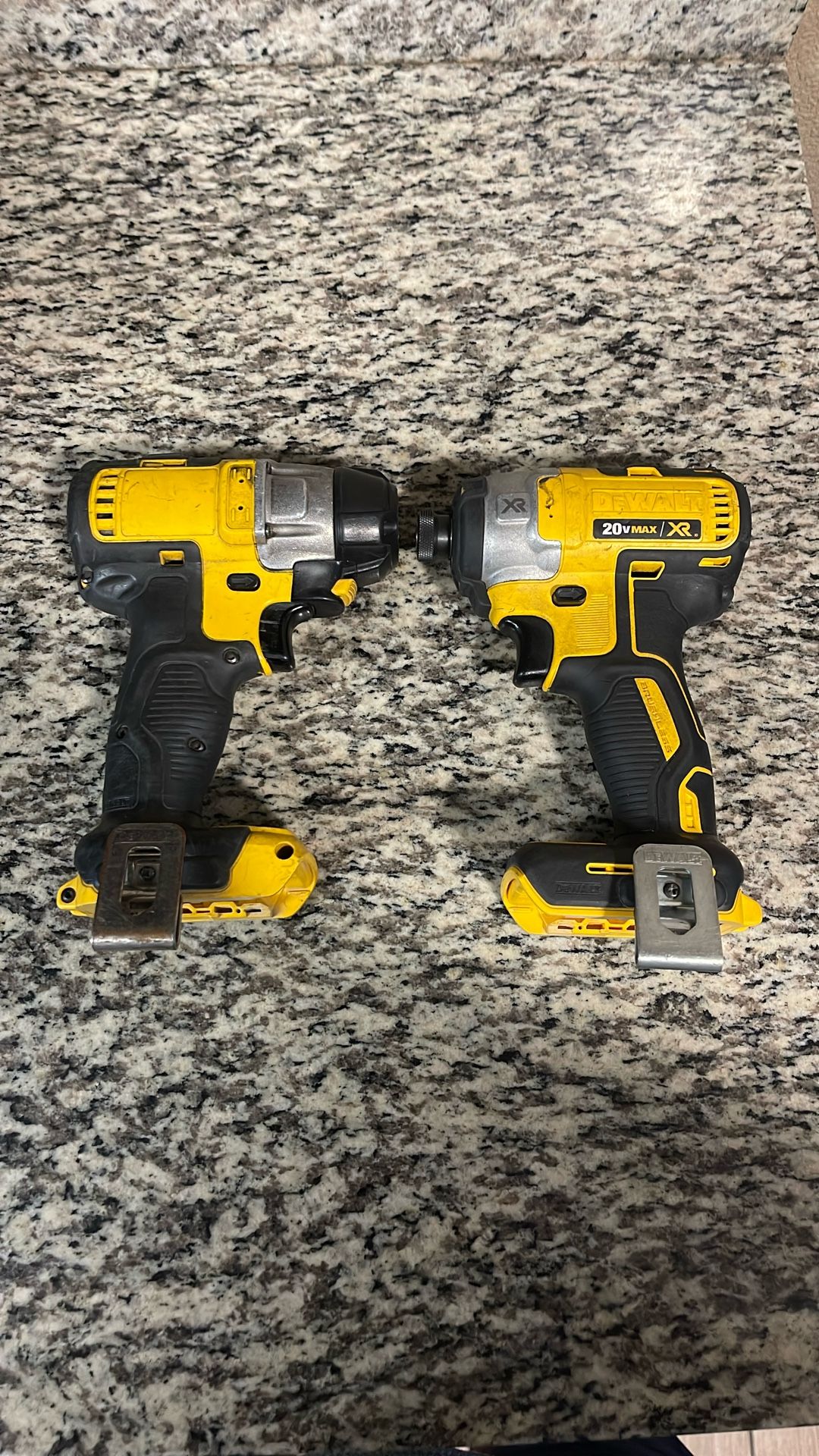 2 Dewalt Impact Drills