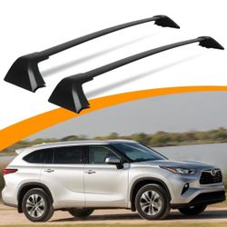 Roof Racks Cross Bars Compatible with 2020-2023 Highlander, Lockable Cargo Crossbars Carrier Top Luggage Carrier, Fit with Raised Side Rails, Max 200 