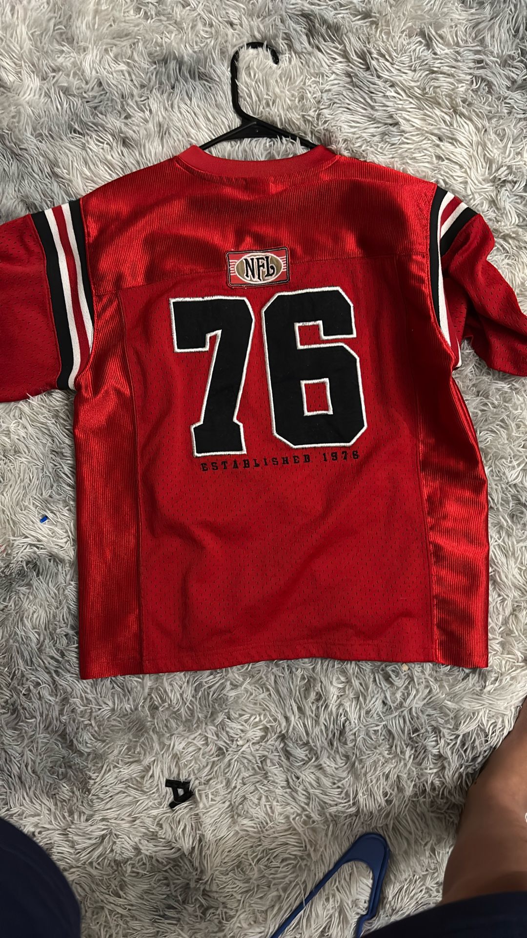 Vintage Buccaneers Jersey Number 76