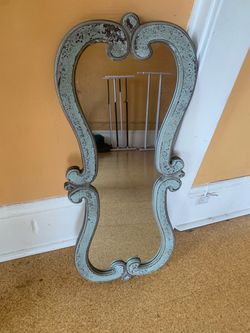 distressed boho mirror