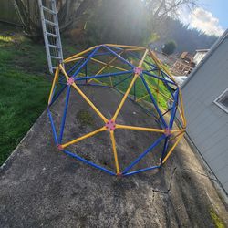 Playground Equipment- Spinning Teeter Totter + Jungle Gym Bundle
