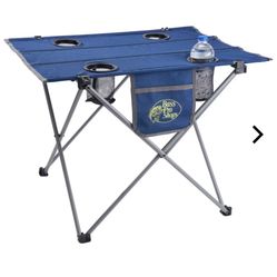 Table Made For Camping Food And Drinks