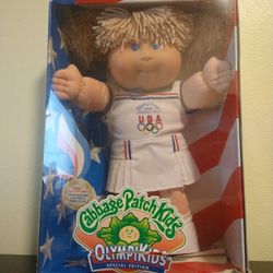 Vtg Cabbage Patch Kids Olympikids 1996 Olympics Plush Special Edition