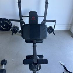 Weight Bench Incline with Leg Developer and Butterfly Arms