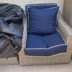 New Cushions Outdoor Chairs 2