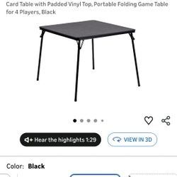 Folding Table