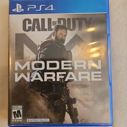 CALL OF DUTY MODERN WARFARE
