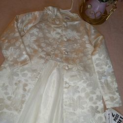 2 Piece Fancy Dress And Jacket Set