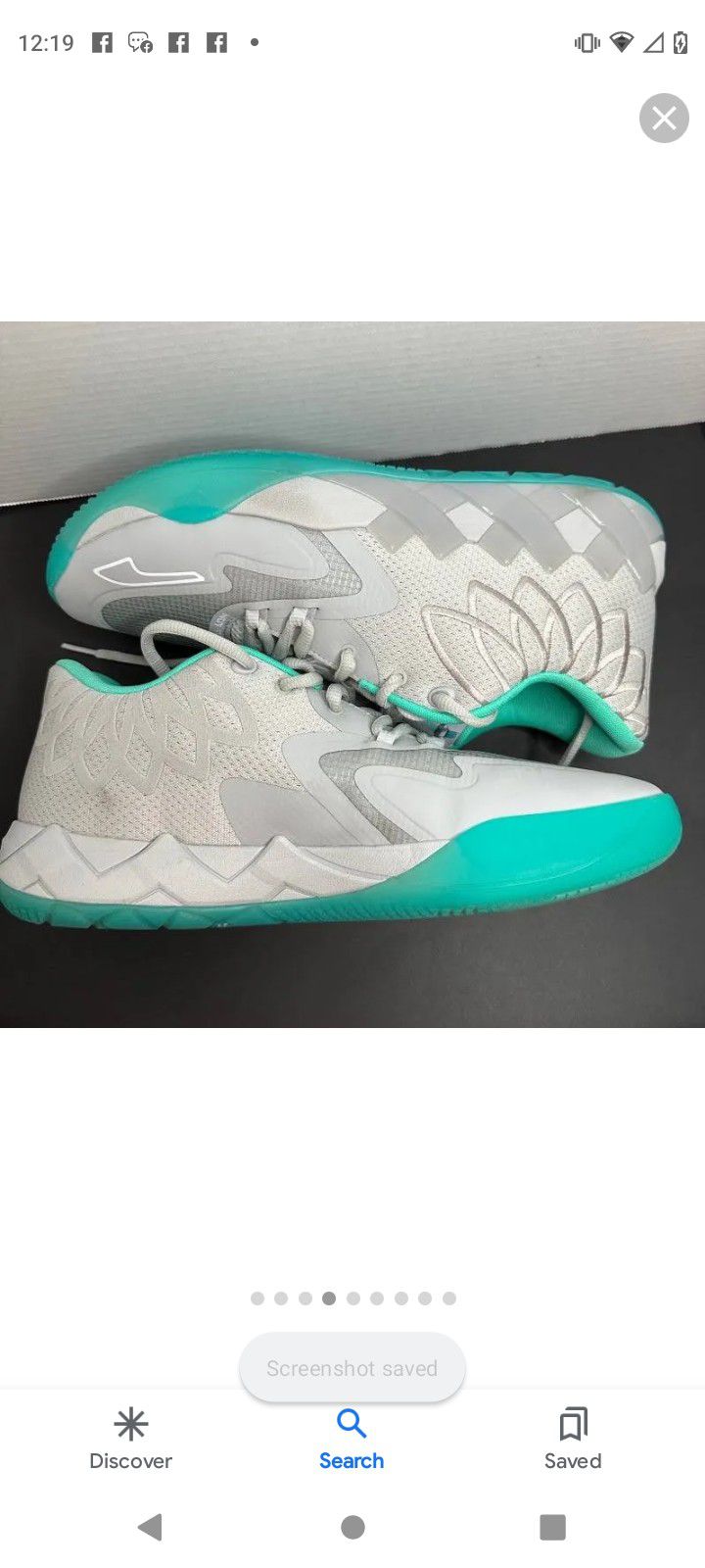 Exclusive Grey/Teal LaMelo Ball Puma Made Shoes!!!