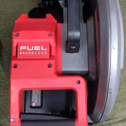 Milwaukee cut off saw machine