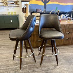 Pair Of Vintage Barstools 