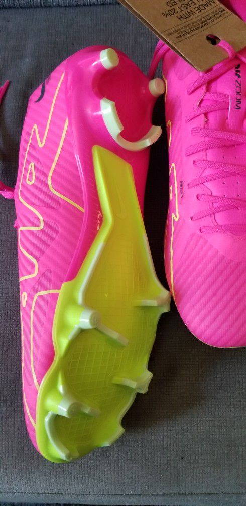 Men Size 12 - Nike Air Zoom Mercurial Vapor 15 AG Soccer Cleats Shoes  DJ5630-605