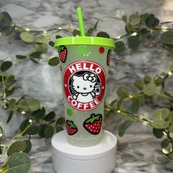 Hello Kitty Cup 🍓
