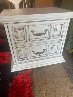 Nightstand Solid Wood 24x17x24