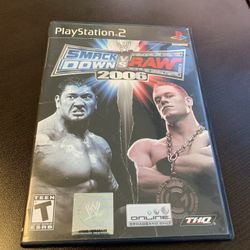 Smackdown Vs. Raw 2006 (PlayStation 2)