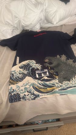 Godzilla Great Wave Graphic T-Shirt
