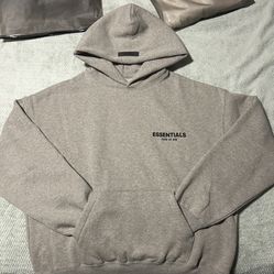 Essentials Dark Oat Hoodie