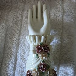 Vintage hand figurine
