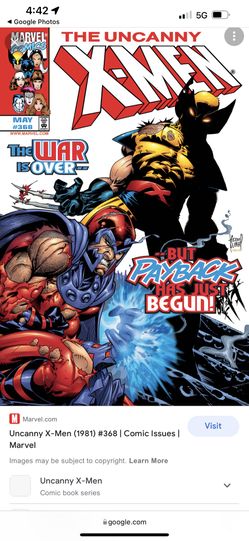 X-Men comic  Wolverine