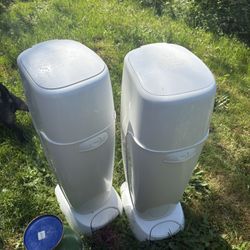 2 Playtex Diaper Genie Complete