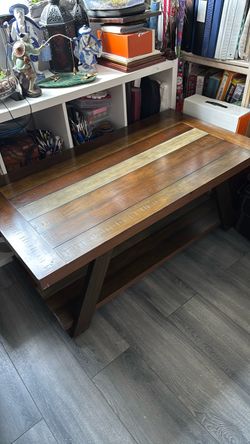 Mesa de centro madera