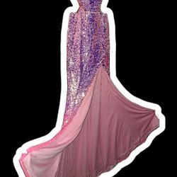 Beautiful Pink Prom Dress 