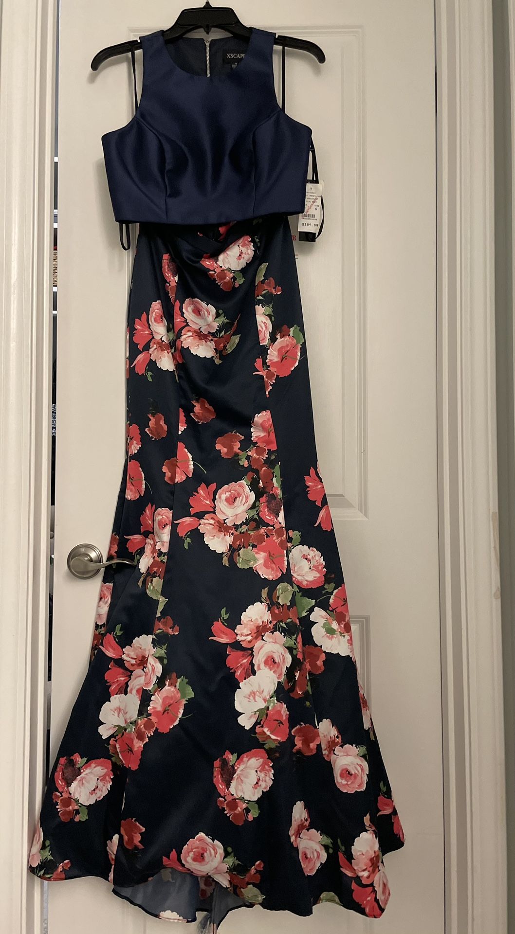 New 2-piece Floral Special Occasion Dress 