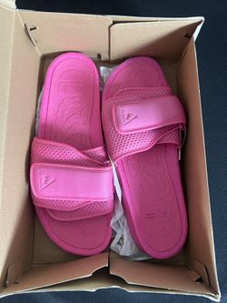 Pharrell Solar Pink Adidas Slide Size 13