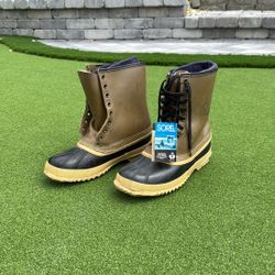 New - Sorel Winter Waterproof Boots Mens Size 10