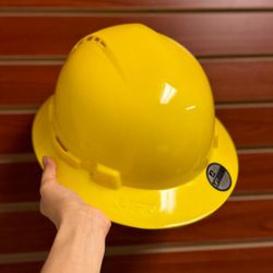 LIFT SAFETY Briggs Vented Full Brim Hard Hat Helmet Yellow