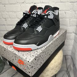 Nike Jordan 4 Bred Reimagined Sneakers 
