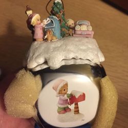 PRECIOUS MOMENTS Sleigh Bells Christmas Ornament Collection