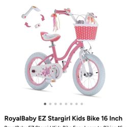 Royal baby Ez Star girl Rose Pink 16in Bike