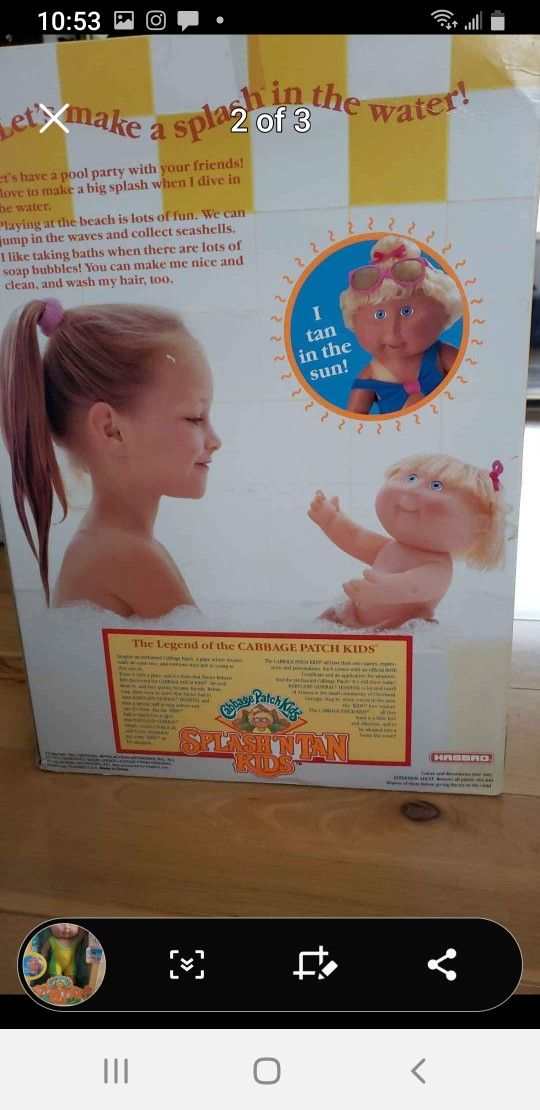 1991 Cabbage Patch Doll