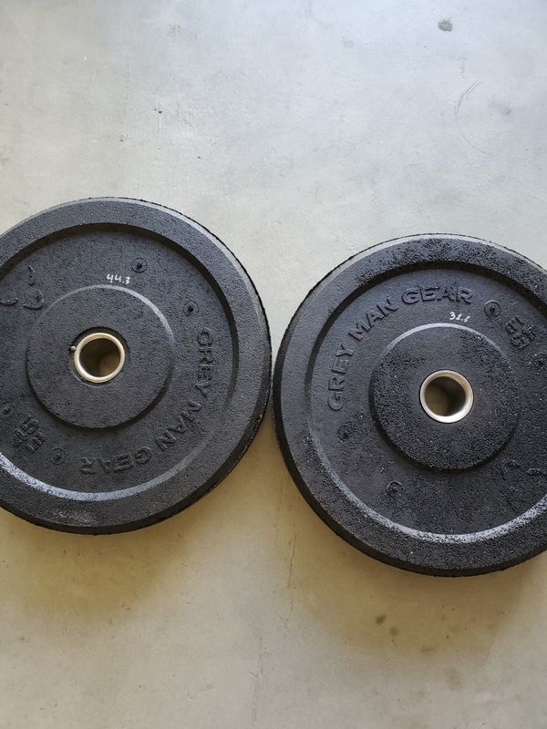 "45" lbs bumper plates for Sale in Fontana, CA OfferUp