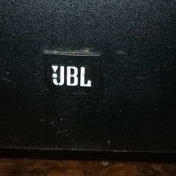 One JBL Sub Powered Woofer, And One Yamaha Sob Woofer 