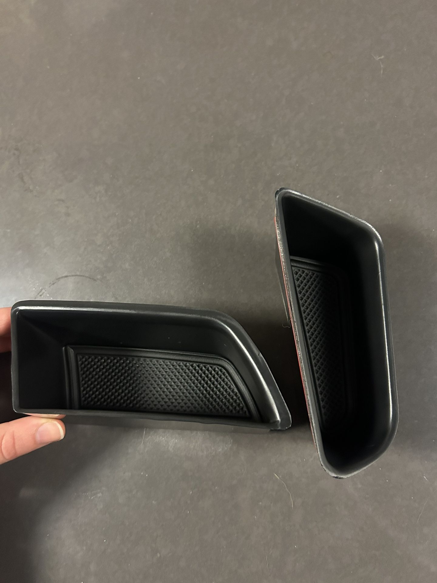 Black Front Door Interior Storage Box Holder Container